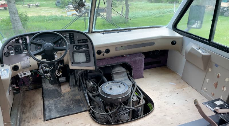 Sol habitacle sans tapis